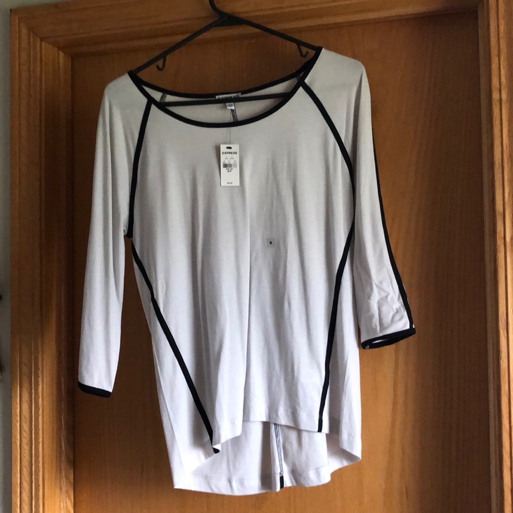 Grey express blouse